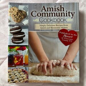 Amish Community Cookbook Lancaster County PA Like New Hardback Spiral Bound
